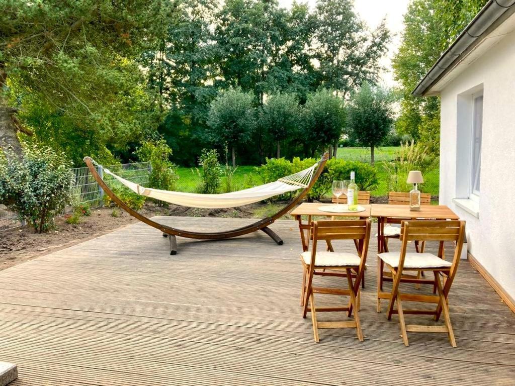 Moderner Bungalow Im Seebad Bansin, 200 Meter Zum Strand Heringsdorf  Buitenkant foto