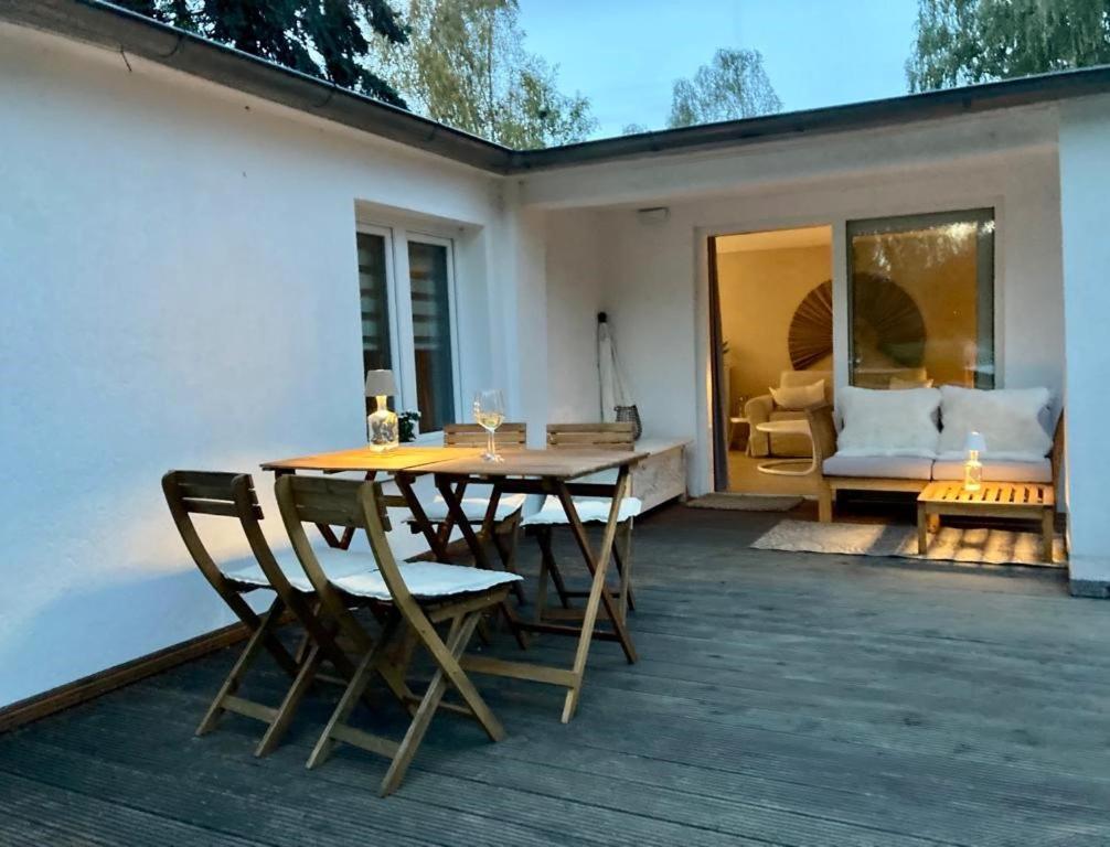 Moderner Bungalow Im Seebad Bansin, 200 Meter Zum Strand Heringsdorf  Buitenkant foto